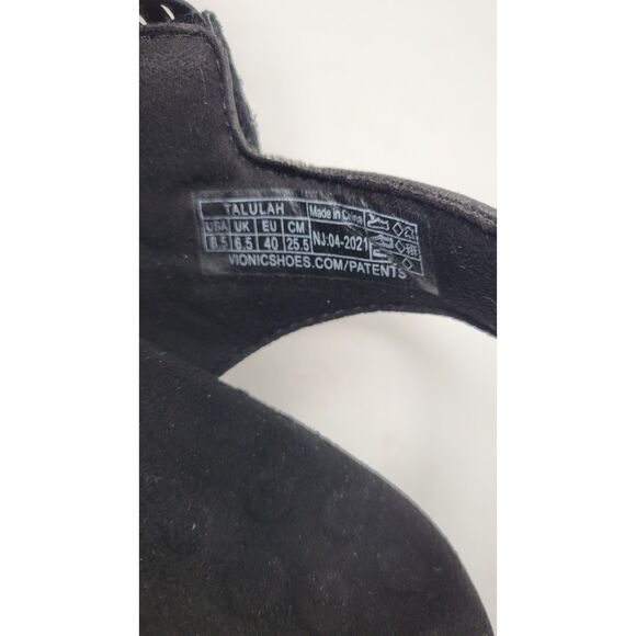 Women's Vionic Talulah Black Leather - Picture 7 of 7